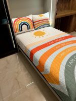 روتختی یک نفره دخترانه طرح رنگین کمان کد 086 - Image 5