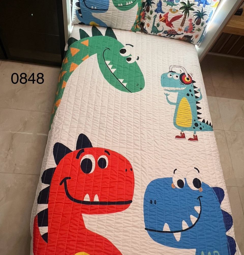 روتختی ست کامل یک نفره 3D میکروتنسل کد 0848