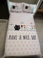 روتختی یک نفره دخترانه طرح بچه گربه ها کد 0258