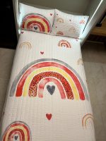 روتختی یک نفره دخترانه طرح رنگین کمان کد 0341 - Image 2