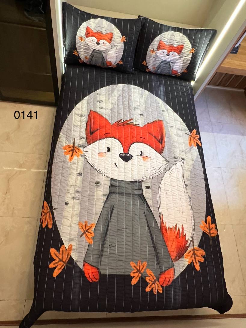 روتختی یک نفره پسرانه طرح روباه کوچولو کد 0141