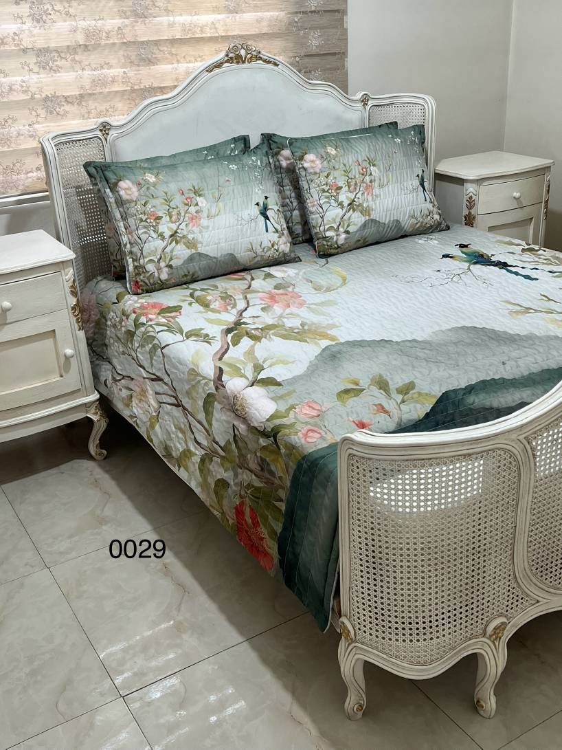 روتختی پنبه دوزی دونفره سه بعدی کد 0029