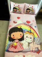 روتختی یک نفره دخترانه طرح یونیکورن و دختر کد 0793 - Image 3