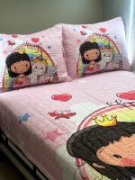 روتختی یک نفره دخترانه طرح یونیکورن و دختر کد 0793 - Image 5