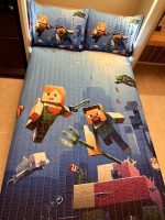 روتختی یک نفره پسرانه طرح مانکرافت کد 0252 - Image 2