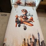روتختی یک نفره پسرانه طرح خلبان کوچولو کد 0256