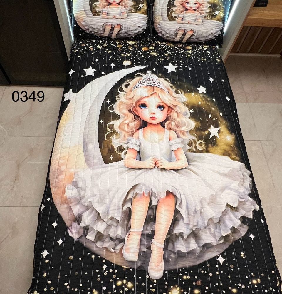 روتختی ست کامل  یک نفره 3D میکروتنسل کد 0349