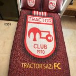 روتختی یک نفره فوتبالی طرح تیم تراکتور کد 0351