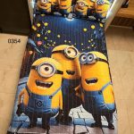 روتختی یک نفره پسرانه کارتونی طرح مینیون کد 0354