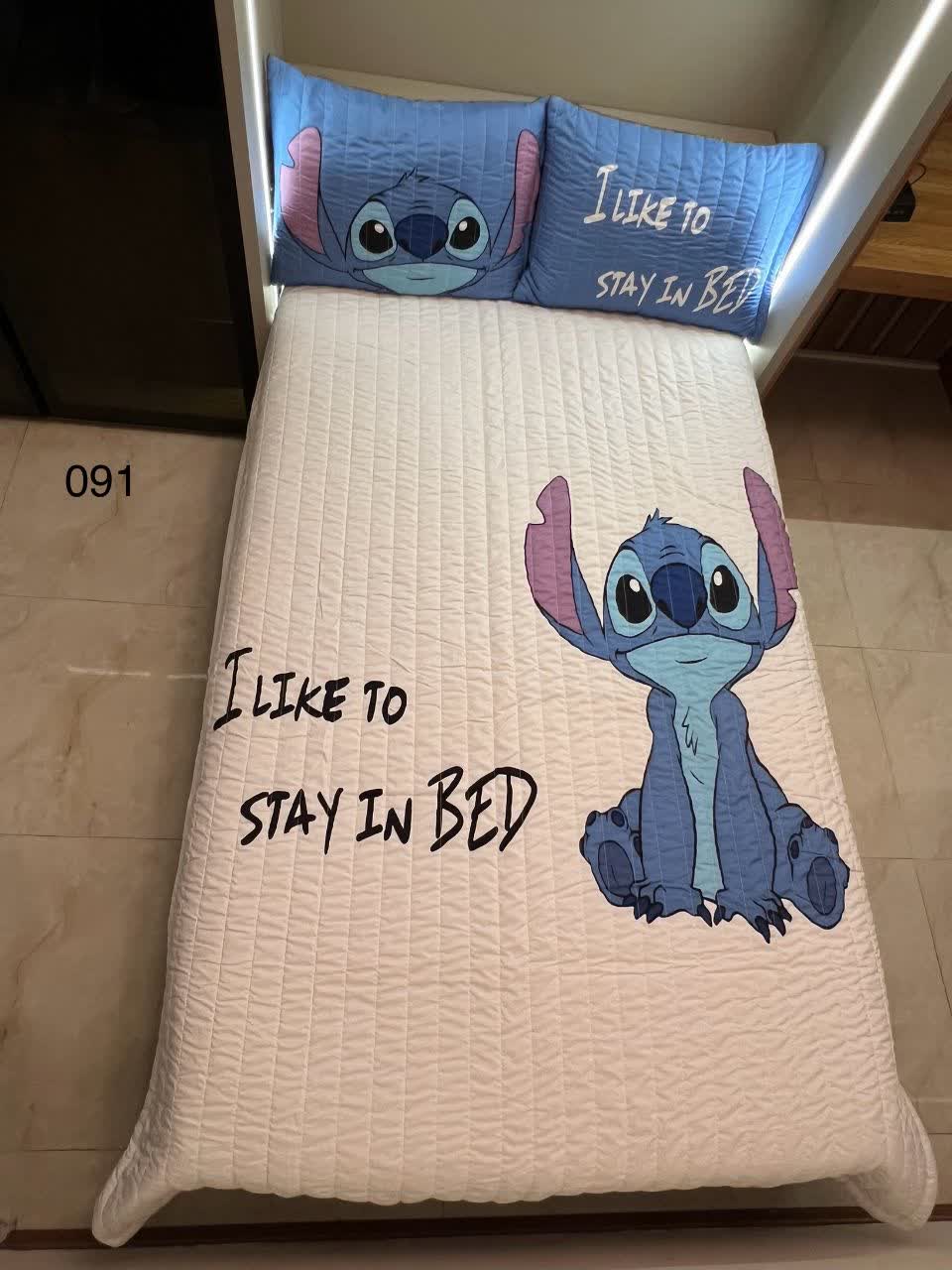 روتختی یک نفره دخترانه طرح استیچ کد 091