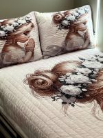 روتختی یک نفره دخترانه طرح لیانا کد 079 - Image 2