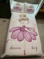 روتختی یک نفره دخترانه عروسکی طرح تینا کد 0501