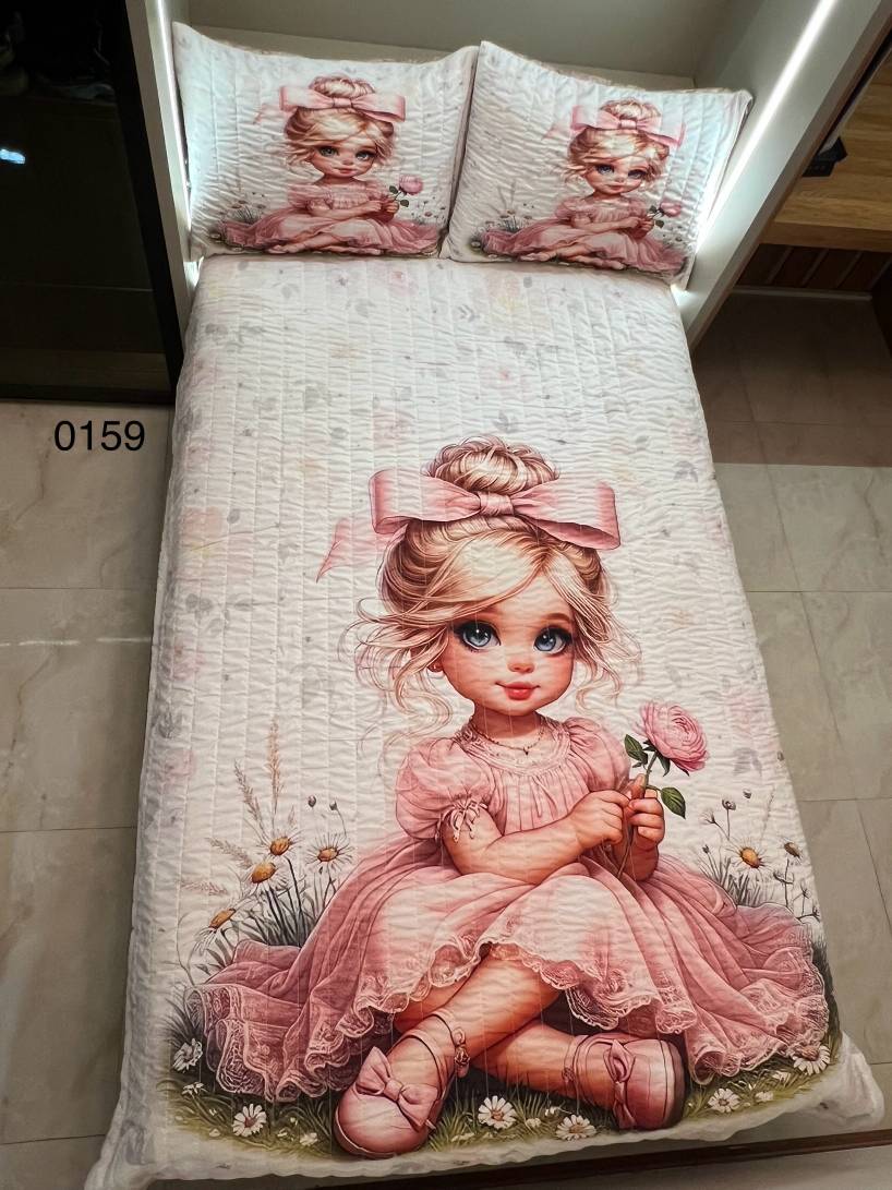 روتختی یک نفره دخترانه طرح دلسا کد 0159