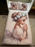 روتختی یک نفره دخترانه طرح لیانا کد 079