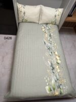 روتختی یک نفره بزرگسال طرح زیتون طلایی کد 0426
